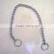 South American market ,chrome plated,ribbon handle dog chain