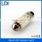 2016 Top light 12v 8leds waterproof festoon dome light car led
