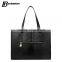 business genuine leather women briefcase designer tote shoulder bag
