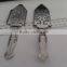 AB002 wormwood leaf design stainless steel absinth spoon