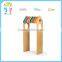 Wholesale high quality mobile wooden toys vending cart for kids