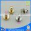 Brass material handbag accessories knob stud rivets with screws fixed