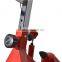 Soozier Upright Stationary Exercise Cycling Bike w/ LCD Monitor - Red and Black