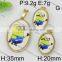 Hot Gold Color Cartoon Style Jewelry Set China Stainless Steel Jewelry Wholesale