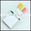 5 colors bars office & school gift memo pads sticky note glue with marker pen