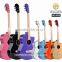 Various color 39 inch acoustic guitar CARAVAN MUSIC HS3912