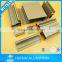Iraq market powder coating aluminium profile in stock for selling very cheap price