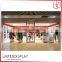 Modern wooden high-end shop clothing display stand