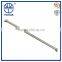 Horizontal ringlock scaffolding bridging ledger