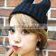 Winter Cheap Solid Color Cat Ear Knitted Hat