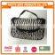 BSCI factory audit 4P zebra-stripe cosmetic bag standard color MOQ 100pcs all in-stock for wholesales