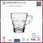 SGS Level KTZB21-5, New Design Wholesale Bulk Clear Glass Coffee Mug