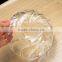 Maple leaf glass bowl kitchenware glass bowl clear glass bowl with stem microwave glass bowl