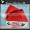 2016 Hot Sale Customized Promotional Colored Santa Hats