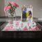 OEM clear acrylic insert paper tray for office storage