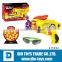 2 color mixed cheap funny air soft bbs gun ,bb air gun with 8 EVA bullet ,target and glasses safety toys for kids