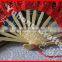 Beatutiful and colorful wedding folding lace fan