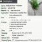 Artificial small plants green artificial fern leaves maidenhair for wall decoration