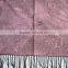 Fashion large hot jacquard paisley dot 100%rayon soft new shawl