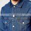 outdoor blue casual jacket men good quality custom logo