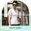 bulksale Newest design Mens 100% cotton washable T-shirt printed customized
