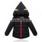 2017 Latest OEM cheap custom boys child winter outdoor waterproof quilted kids jackets