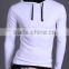 custom made oem cheap mens plain blank pullover hoodie