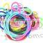The Candy Color Bow Knoted Elastic Splice Hair Tie