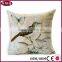 custom shaped outdoor bird sofa pillow cover cotton