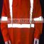Australia hi-vis long sleeve cotton drill shirts with 3M8906 reflective tape