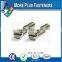 Made in Taiwan Medium Carbon Steel Slotted Cheese Head Machine Screw ISO 1207