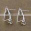 Wholesale jewelry brass fingernail earring posts component