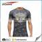 Low MOQ Work Out Christmas mens tight gym shirts