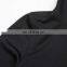 New style wholesale plain black hoodie