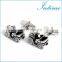Mini Tractor Men Shirt Brand Cufflinks