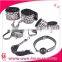 Hot sex products fuax leather soft wool bondage restraint kits set handcuff collar sex toys