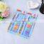 Rainbow gel pen Multi color 0.8mm roller pens Fluorescence highlighter for black paper Stationery School supplies