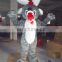 2016 new wolf cartoon character mascot costume wolf mascot carnival costume