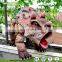 Park Amusement Kid Animatronic Baby Dinosaur Triceratops Rides