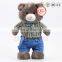 2015 hot promotional items blue bear plush toy