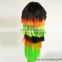 Party fan's colorful mullet wigs P-W218