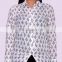 Indian Women Blouse Shirt Long Sleeve Indian Cotton Hand Block Print Shirts Tops Size S