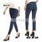 Custom 2017 hot fashion blank pants with poket women's formal office pants