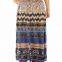 Indian Floral Hippie Boho Gypsy Tribal Animals printed Elastic Waist Long Skirt Dress Skirt long jupe falda Tribal gypsy kjol