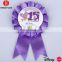 Disney factory wholesale award ribbon rosette satin ribbon