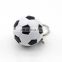 2017 popular 3D PVC sports football/soccer keychain for sale