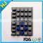 silicone rubber keypad for electronics