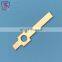 Custom punching brass battery metal fusee electrical terminal