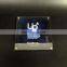 Custom design plexiglass acrylic plastic high profile puzzle display card