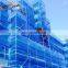 fire retardant knotless netting safety net